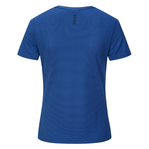 Polera Dryfit Panal REVA, Azul.