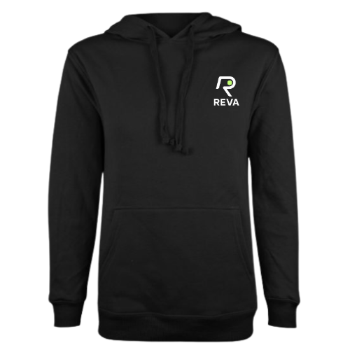 Polerón Hoodie Unisex REVA Negro