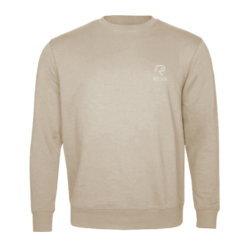 Polerón REVA cuello redondo Beige