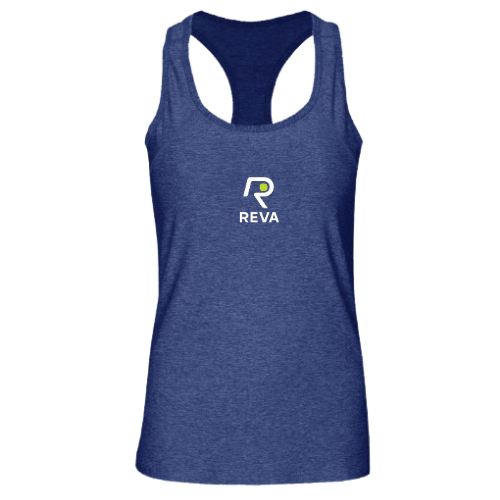 Polera Dryfit REVA Azul Jaspeado