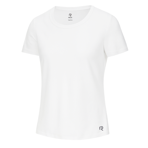 Polera Dryfit Panal REVA, Blanco.
