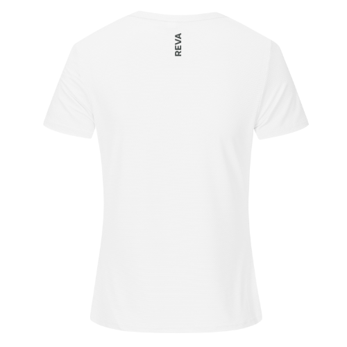 Polera Dryfit Panal REVA, Blanco.