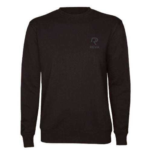 Polerón REVA cuello redondo Negro