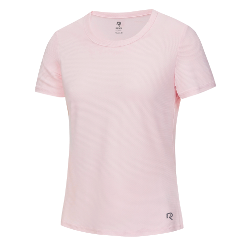 Polera Dryfit Panal REVA, Rosado.
