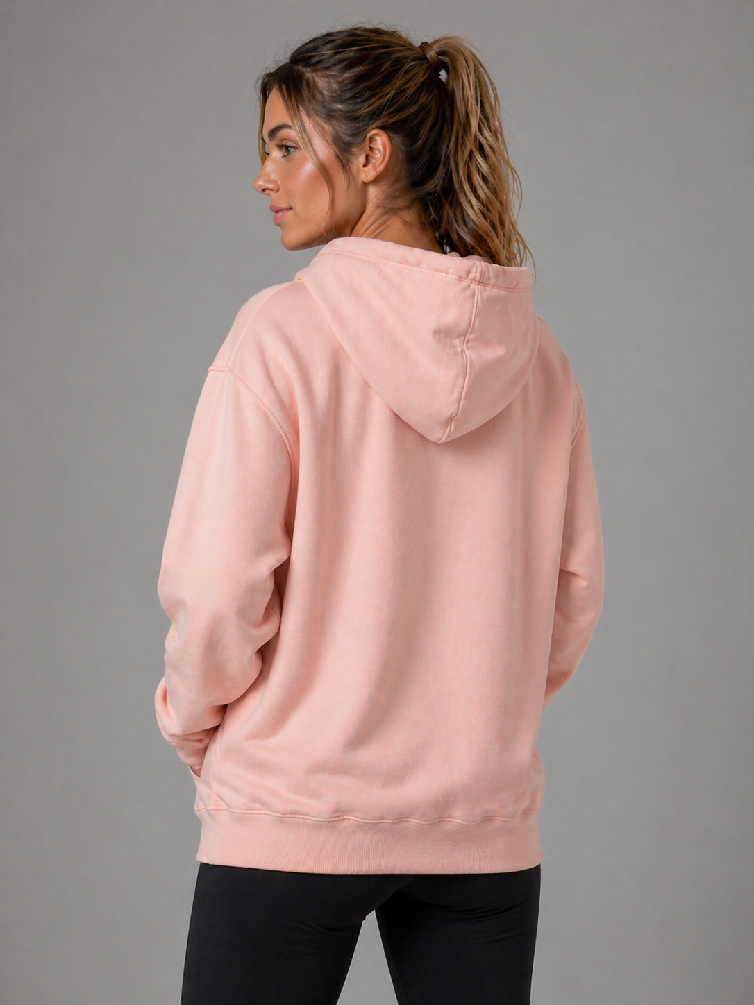 New Hoodie Unisex REVA Peach