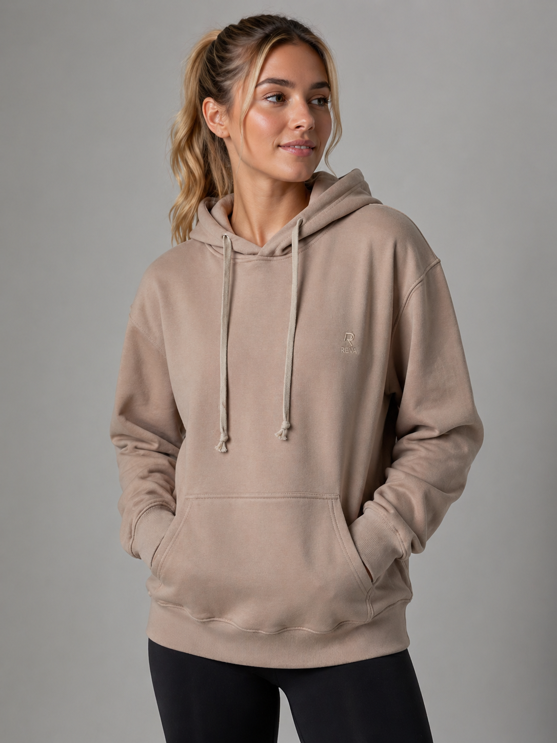 New Hoodie Unisex REVA Kaki